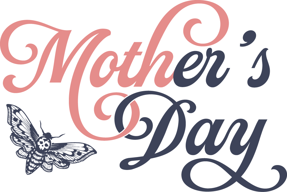 Moth Mother's Day Design